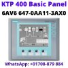 6AV6647-0AA11-3AX0 Siemens Simatic KTP 400 Basic Panel