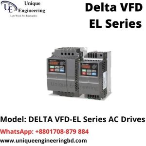 Delta VFD EL Series AC Drives Inverter