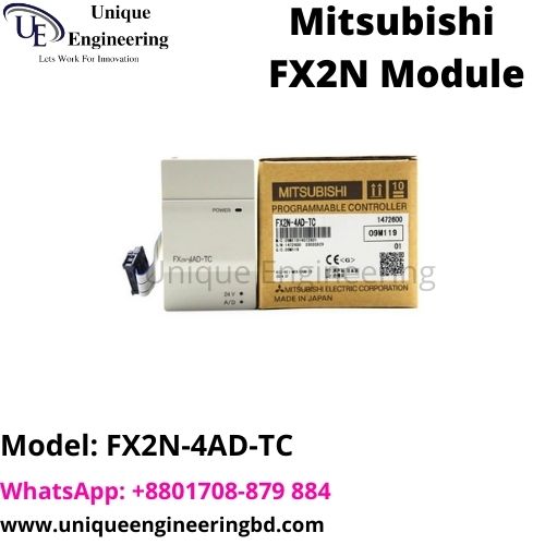 Mitsubishi Analog Input Module FX2N-4AD-TC