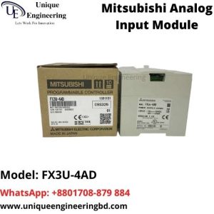 Mitsubishi Analog Input Module FX3U-4AD