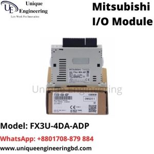 Mitsubishi Analog Output Adapter FX3U-4DA-ADP