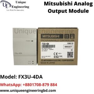 Mitsubishi Analog Output Module FX3U-4DA