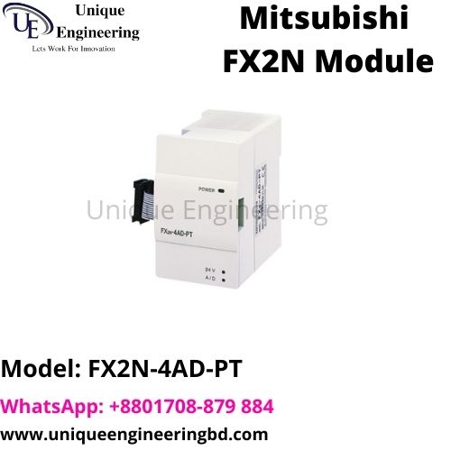 Mitsubishi FX2N-4AD-PT Analog Input Module PT 100