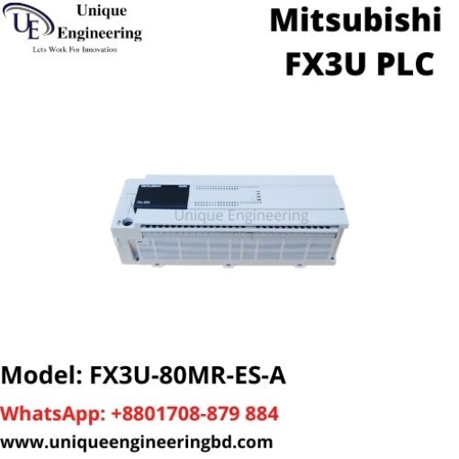 Mitsubishi-PLC-FX3U-80MR-ES-A