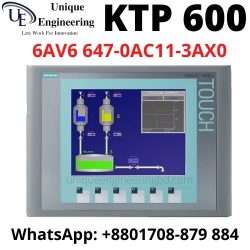 Siemens HMI KTP600 BASIC PANEL 6AV6647-0AC11-3AX0