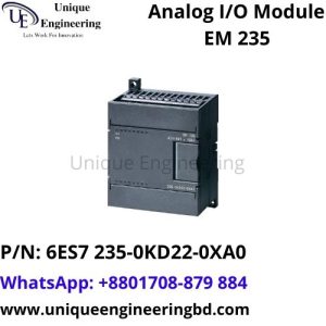 Siemens analog input output module EM235 6ES7235-0KD22-0XA0