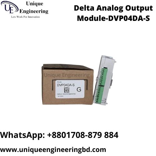 Delta Analog Output Module DVP04DA-S
