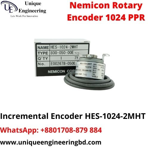 Nemicon Incremental Rotary Encoder HES-1024-2MHT