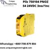 Pilz 750104 PNOZ S4 24VDC 3no 1nc