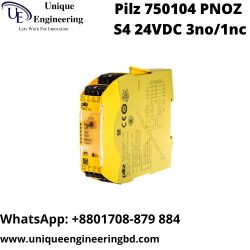 Pilz 750104 PNOZ S4 24VDC 3no 1nc