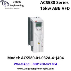 ABB ACS580 Series 15kw VFD ACS580-01-032A-4+J404