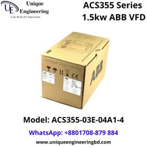ACS355 Series 1.5kw ABB VFD ACS355-03E-04A1-4