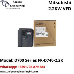 Mitsubishi D700 Series 2.2KW VFD FR-D740-2.2K
