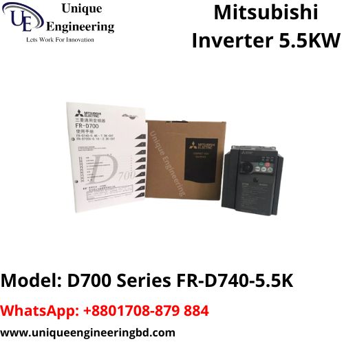Mitsubishi Inverter 5.5KW D700 Series FR-D740-5.5K
