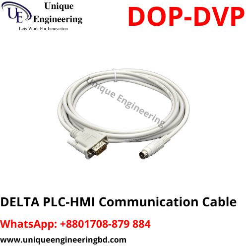 Delta DOP DVP PLC HMI Communication Cable