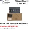 Mitsubishi A800 Series 5.5kw VFD Inverter FR-A840-5.5K-1 in bd