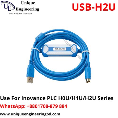 Inovance H0U H1U H2U Series PLC Programming Cable USB-H2U