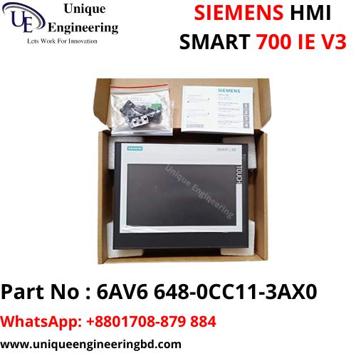 SIEMENS HMI SMART 700 IE V3 HMI 6AV6648 0CC11 3AX0