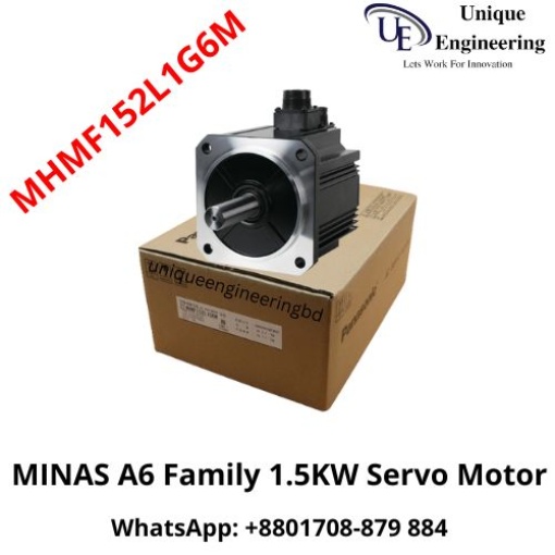 MINAS A6 Series 1.5kw Servo motor MHMF152L1G6M in bd