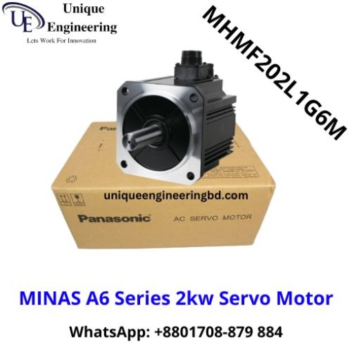 Panasonic MINAS A6 Series 2kw Servo motor MHMF202L1G6M in bd