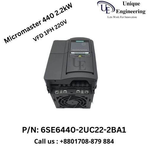 Siemens Micromaster 440 series 2.2kW VFD 6SE6440-2UC22-2BA1 supplier in bd