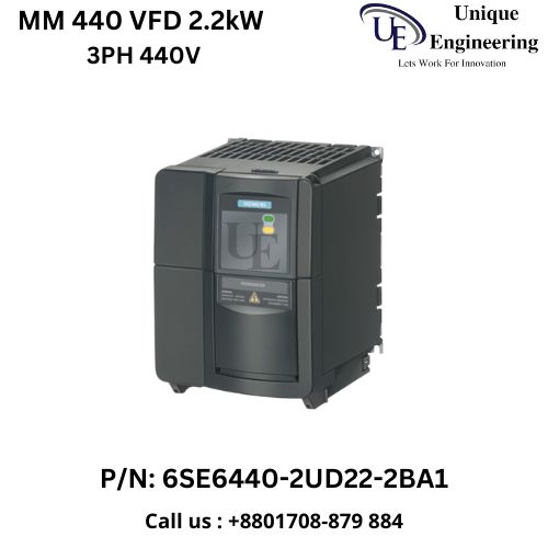 Siemens Micromaster 440 series 2.2kW VFD 6SE6440-2UD22-2BA1 supplier in bd