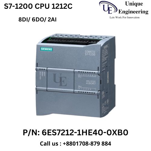 Siemens S7-1200 PLC CPU1212C DC DC Relay 6ES7212-1HE40-0XB0 Supplier in bd