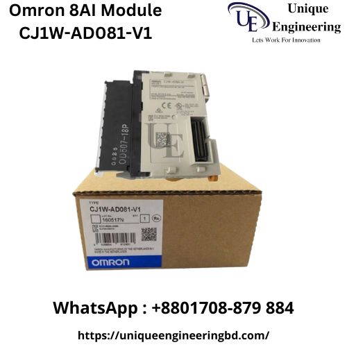 Omron 8 Analog Input Module CJ1W-AD081-V1 Seller in bd