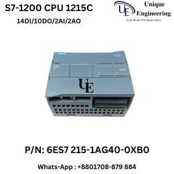 Siemens S7-1200 CPU1215C 6ES7215-1AG40-0XB0 seller in bd